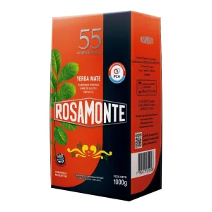 Yerba Rosamonte Con Palo 55 An X 1 Kg