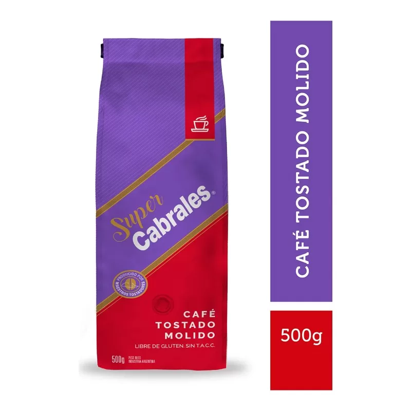 Cafe Supercabrales Tostado Mol X 500 Gr