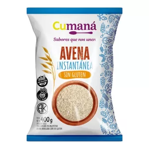 Avena Cumana Instantanea Sin G X 400 Gr