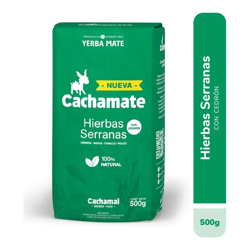 Yerba Cachamate Hierbas Serran X 500 Gr