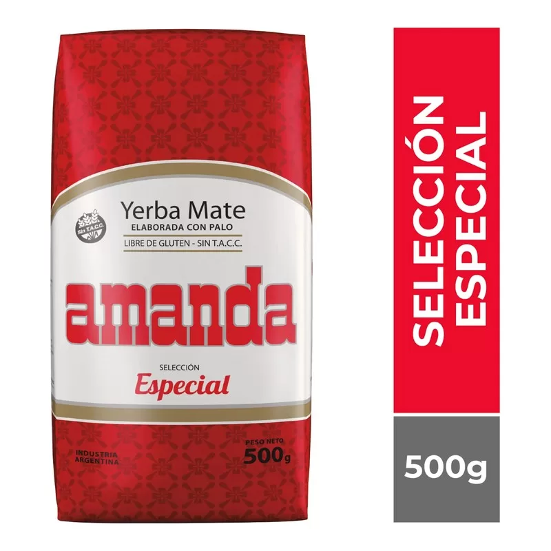 Yerba Mate Amanda Especial X 500 Gr