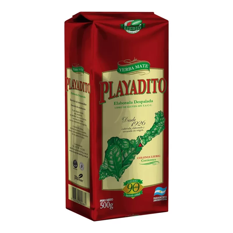 Yerba Mate Playadito Despalada X 500 Gr