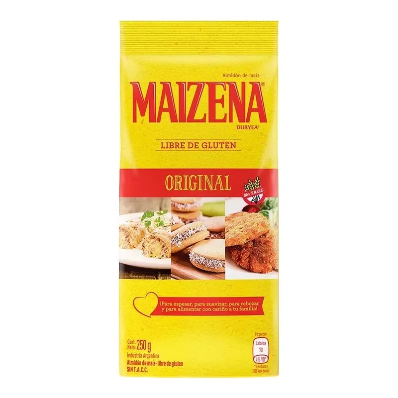 Fecula De Maiz Maizena Origina X 220 Gr