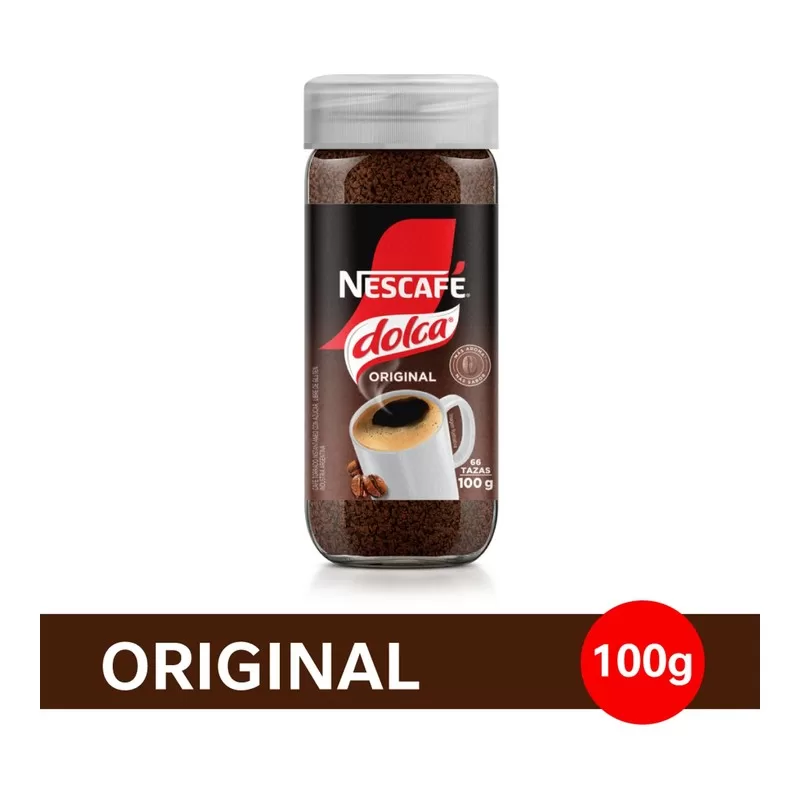 Cafe Nescafe Dolca Instantaneo X 100 Gr