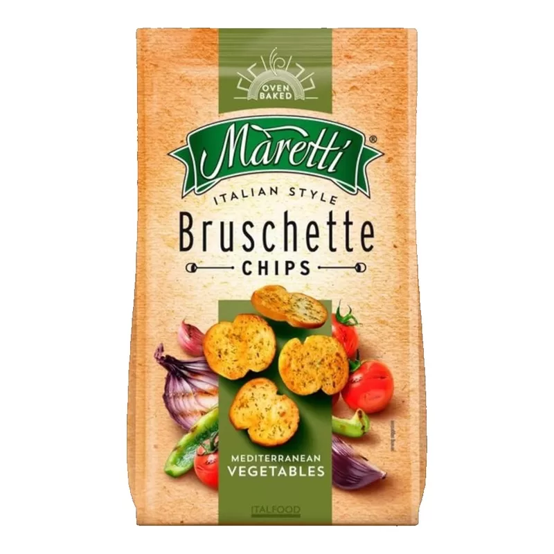 Chips Maretti Bruschette Mediterranean X 140 Gr