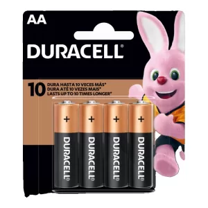 Pila Duracell Chica Aa X 4 Unid