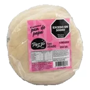 Pan De Papa Pazzi Arabe X 212 Gr