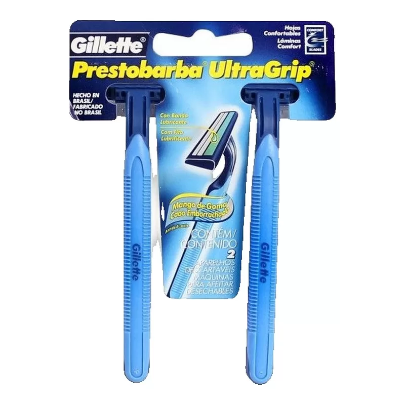 Maquina Prestobarba 2 Desc.Ultragrip X 2 Unid