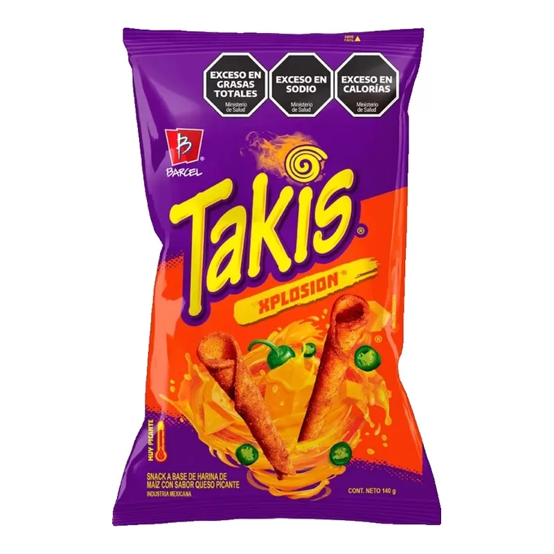 Snacks De Maiz Takis Fuego X 140 Gr