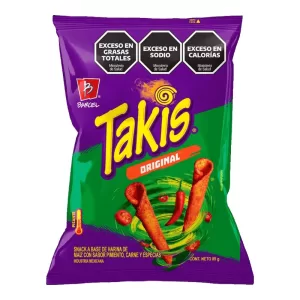 Snacks De Maiz Takis Original X 85 Gr