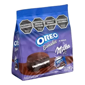 Galletitas Oreo Bañadas Chocolate X 119 Gr