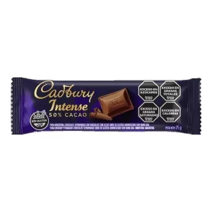 Chocolate Cadbury Intense 50% Cacao X 24 Gr