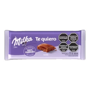 Chocolate Milka Con Leche Frases X 55 Gr