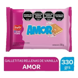 Galletitas Amor Rellenas X 330 Gr