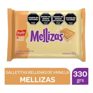 Galletitas Mellizas Rellenas X 330 Gr