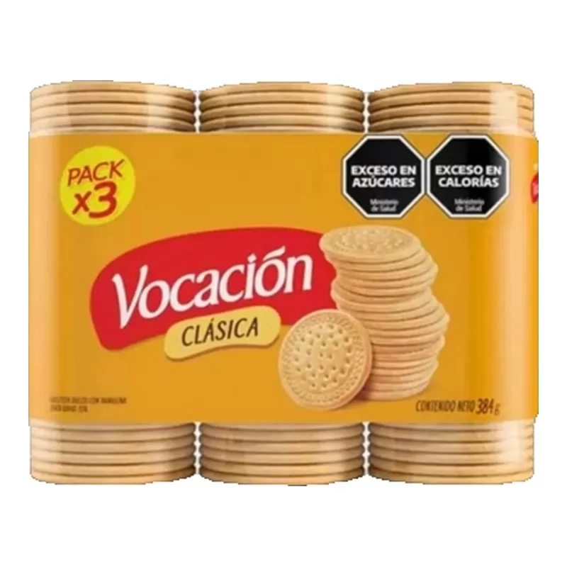Galletitas Vocacion Clasica X 384 Gr