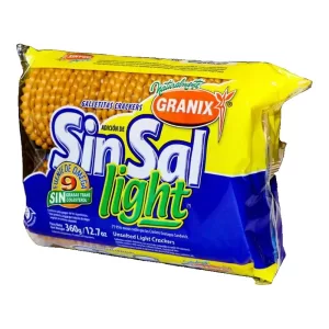 Galletitas Granix Sin Sal Crackers Light X 360 Gr