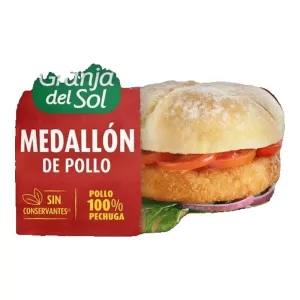 Medallones Granja Del Sol Pollo+crocante X 330 Gr