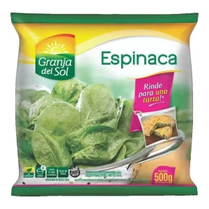 Espinaca Granja Del Sol Congelada X 500 Gr