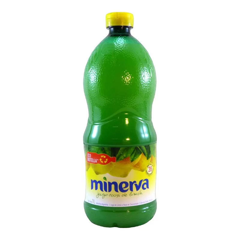 Jugo De Limon Minerva Ecobotella X 1 Lt