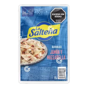 Ravioles Salteña Jamon Y Mozzarella X 450 Gr