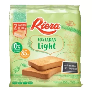 Tostadas Riera Light X 200 Gr