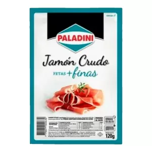 Jamon Crudo Paladini Fetas+finas X 120 Gr