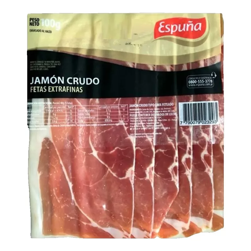 Jamon Crudo Paladini Espuña Ex/Fino A/V X 100 Gr