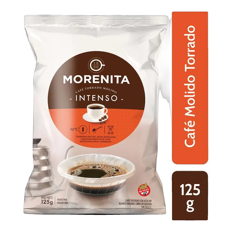 Cafe Morenita Torrado Intenso X 125 Gr