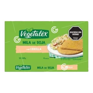 Milanesa Soja Vegetalex Con Cebolla X 340 Gr