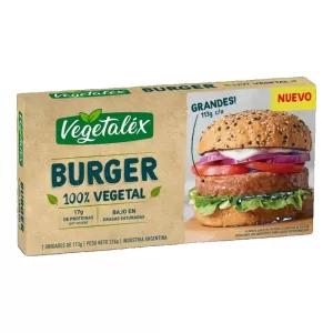 Burger Vegetalex 100% Vegetal X 226 Gr