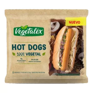 Hot Dogs Vegetalex 100% Vegetal X 225 Gr