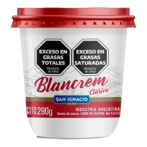 Queso Crema San Ignacio Blancrem Clasico X 290 Gr