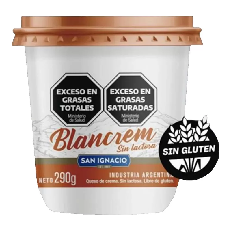 Queso Crema San Ignacio Deslactosado X 290 Gr