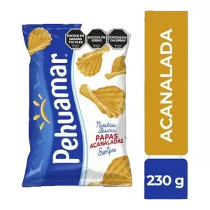 Papas Fritas Pehuamar Acanaladas X 135 Gr