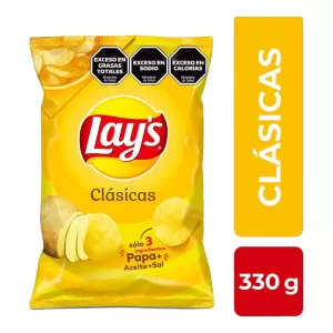 Papas Fritas Lay's Clasicas X 330 Gr