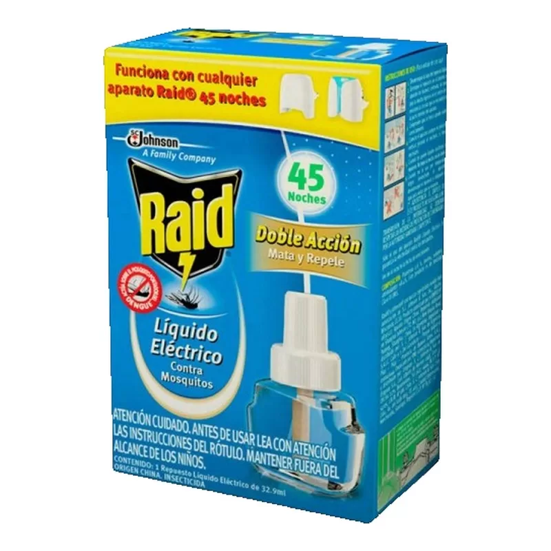Repuesto Raid Advanced 45 Noches Dob/Acc X 32 Cm3