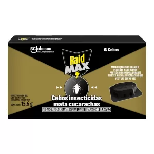 Sistema Exterminador Raid Max 6 Cebos X 15 Gr