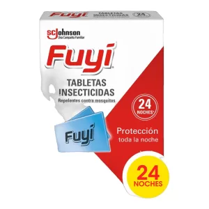 Tabletas Fuyi Insecticida Mosquitos X 24 Unid