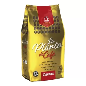 Cafe La Planta Torrado Con Azucar X 125 Gr