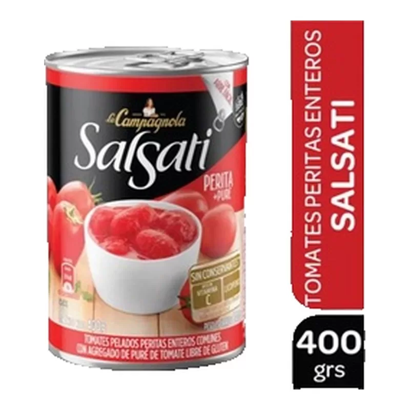 Tomate Perita Salsati Mas Pure X 400 Gr