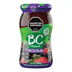 Mermelada Bc Campagnola Frutos Rojos X 390 Gr