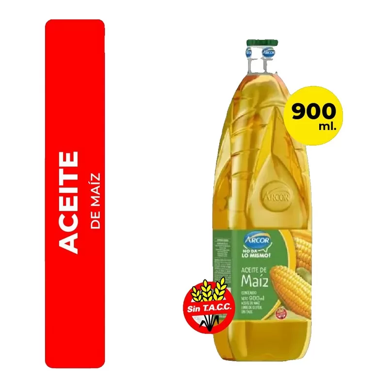 Aceite De Maiz Arcor X 900 Cm3