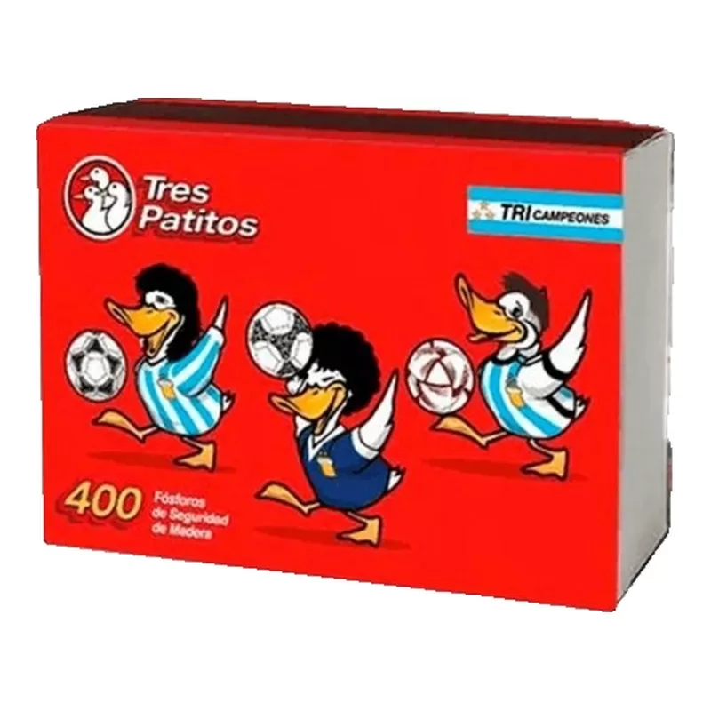 Fosforos Tres Patitos X 400 Unid