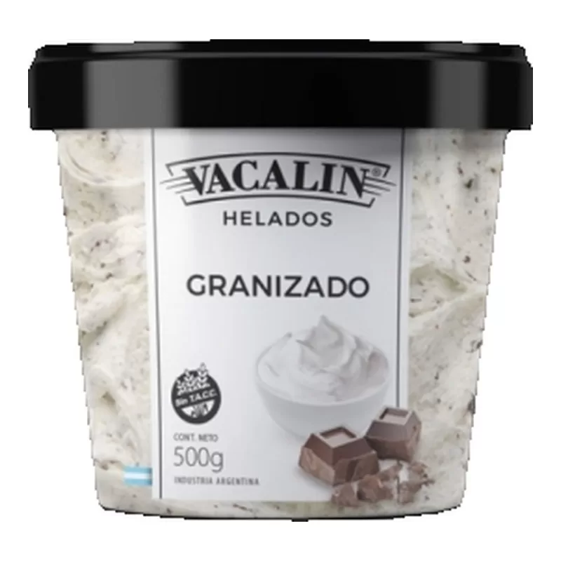 Helado Vacalin Granizado X 500 Gr