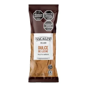 Helado Vacalin Paleta Bañada D.Leche X 72 Gr