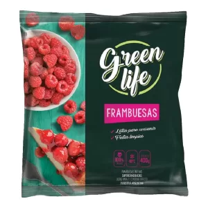 Frambuesas Green Life Congeladas X 400 Gr