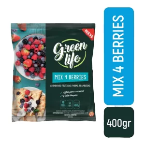 Mix De 4 Berries Green Life X 400 Gr
