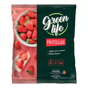Frutillas Green Life Congeladas X 400 Gr