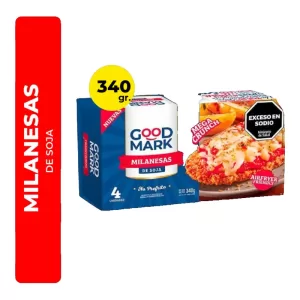 Milanesas Good Mark De Soja X 340 Gr
